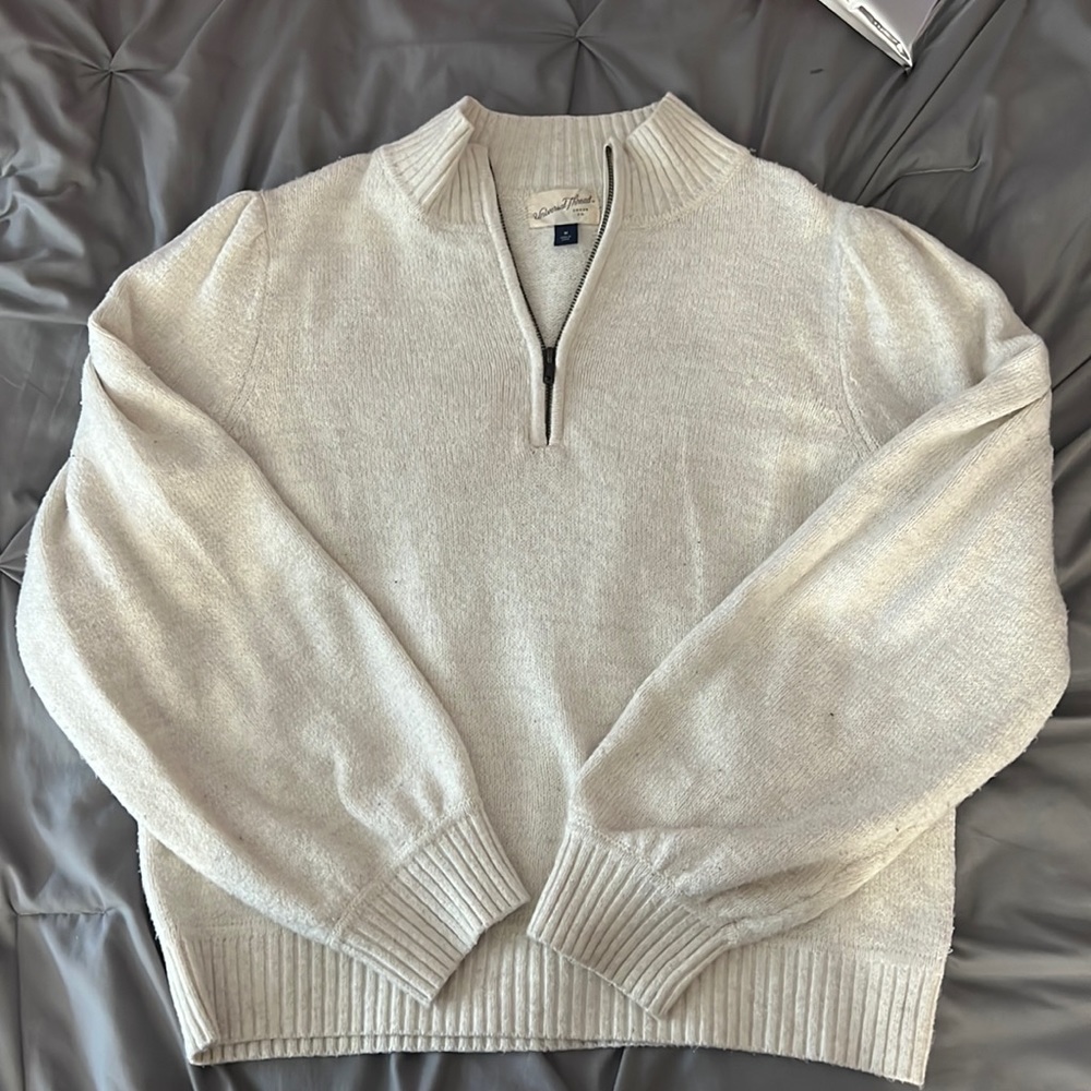 Universal Thread - Women’s quarter zip mock turtleneck pullover sweater